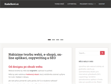 Tablet Screenshot of kadeckovi.cz